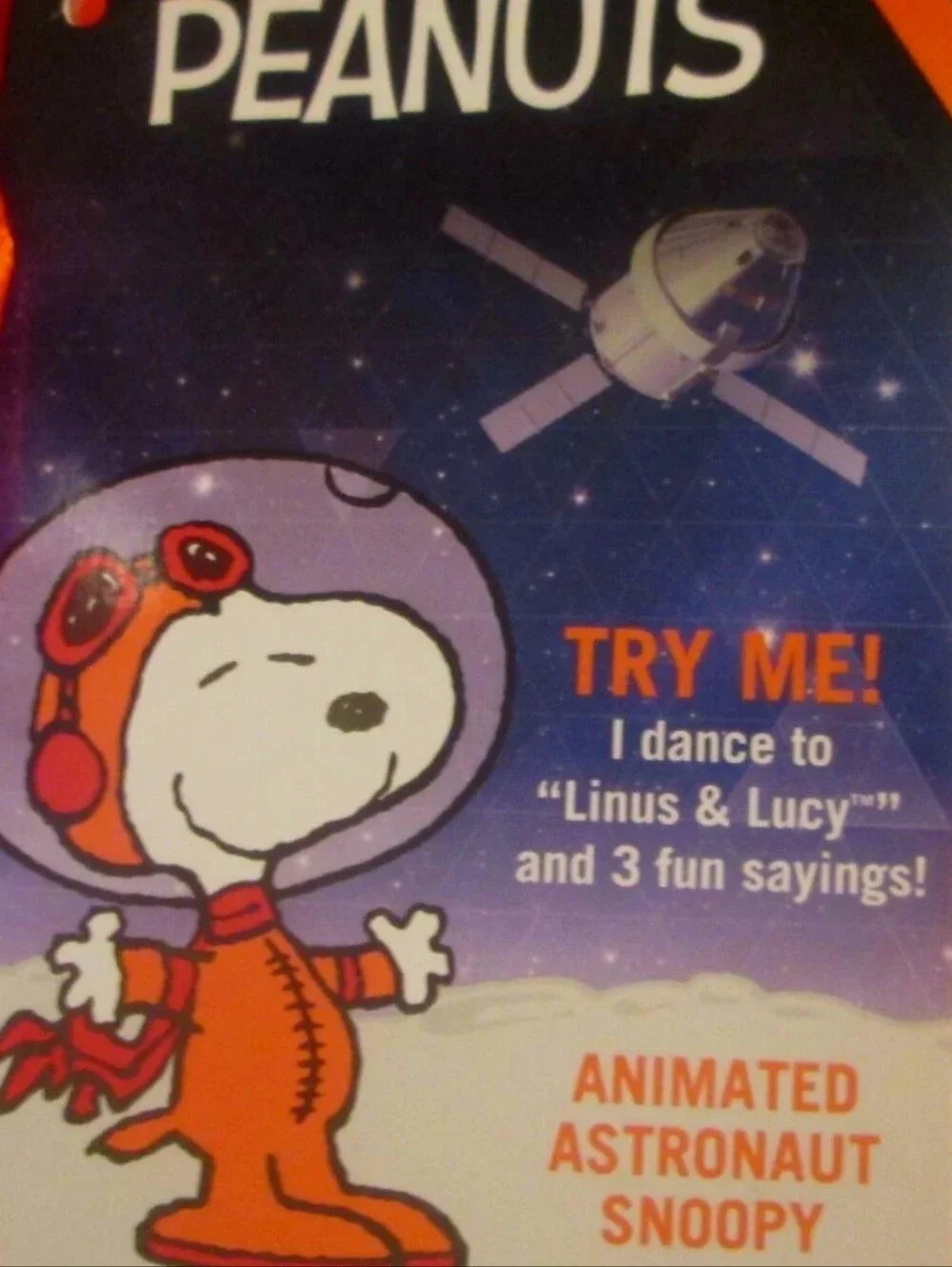 Peanuts Animated Astronaut Snoopy 10
